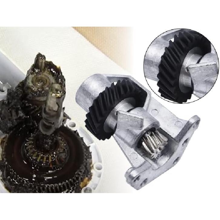 WP240309-2 240309-2 Mixer Worm Gear and Bracket Replacement Compatible with Whirlpool KitchenAid Replaces 949544 AP6007401 PS11740516 EAP11740516