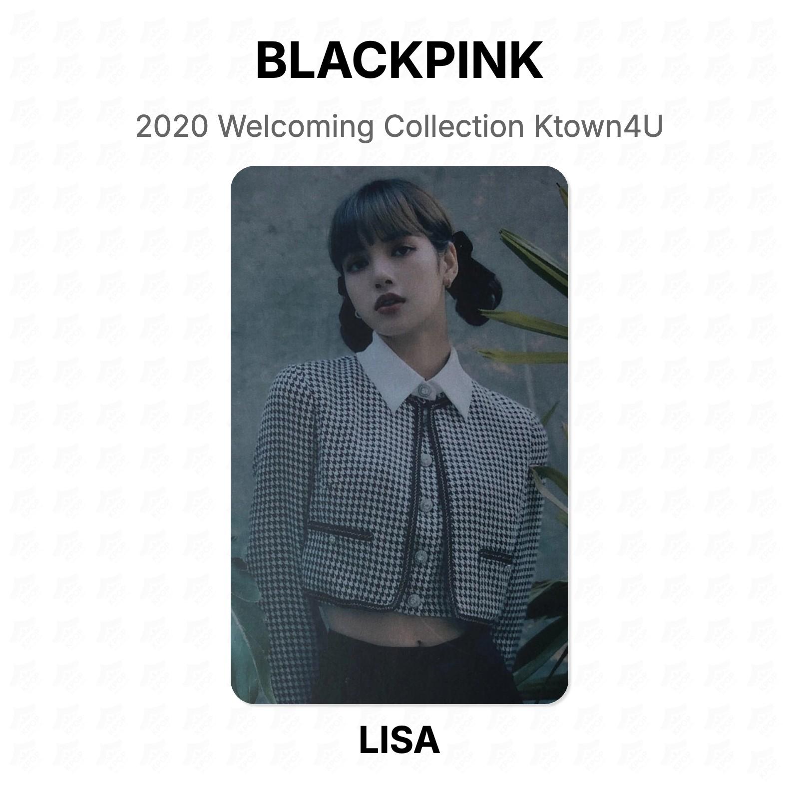 BLACKPINK 2020 Welcoming Collection Ktown4U Official Photocard LISA 02
