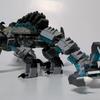 MOC Crystal Mechanical Dragon Building Blocks MOC Assembly Model Particle Puzzle Toy