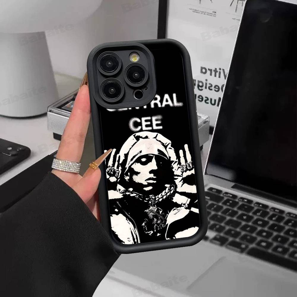 Rapper Central Cee Phone Case For IPhone 17 16 15 14 Plus 13 12 11 Pro Max Silicone Cover
