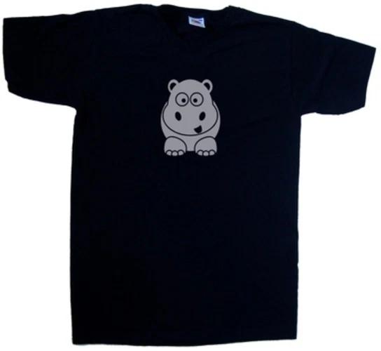 

Hippo V-Neck T-Shirt L