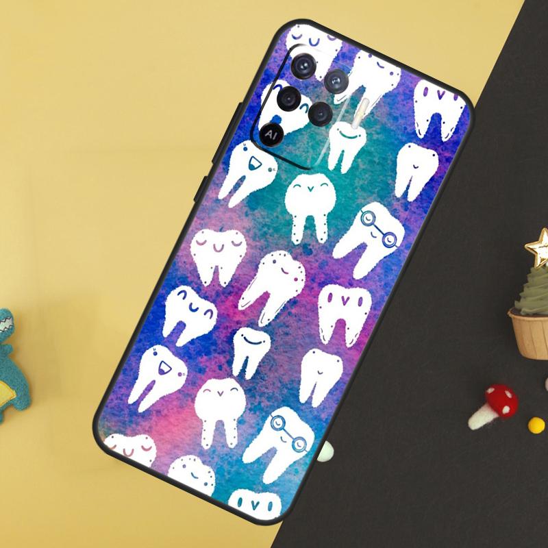 

Dentist Dental Tooth Nurse Case For Oppo A96 A76 A16 A17 A57 A60 A40 A80 A18 A38 A58 A78 A98 A15 A54 A74 A94 A6 A5 Pro OPPO A74 4G