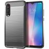 Shockproof Case For Mi 9 Lite Mi 9lite Phone Cover Silicone Brushed Cases For Xiaomi 9lite Mi9 Lite Carbon Fiber Case