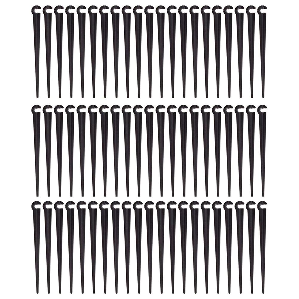 500Pcs Drip Irrigation Support Stakes for 1/4 Inch Hose Durable Garden Ground Rods for Efficient Watering Systems