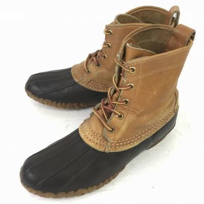 USA LL Bean Skórzane Buty Bean [26.0/Brązowe] Wodoodporne Outdoor(UŻYWANY)