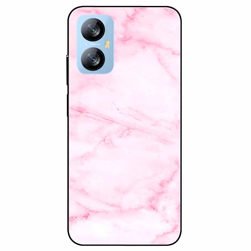 Für Blackview A52 Pro Hülle Handyhülle Stoßfeste Schwarz lackierte TPU Hülle für Blackview A52 Pro Silikon Weicher Bumper A52Pro Süß