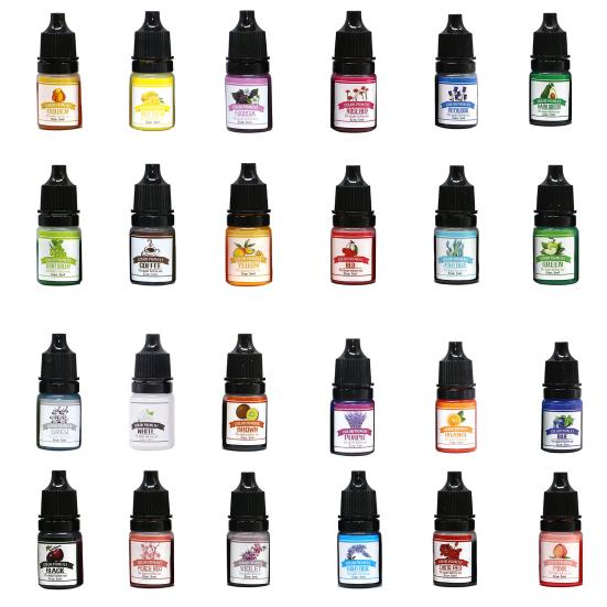 Corante para Resina Epóxi 5ml Corante para Resina Altamente Concentrado Pigmento Líquido Corante de Resina para Joias DIY Artesanato Coloração de Resina AB