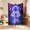 Blanket for Living Room Car Camping Dormitory Cute Cartoon Sonic Soft and Warm Throw Blanket Cartoon Flannel Blanket comfortable