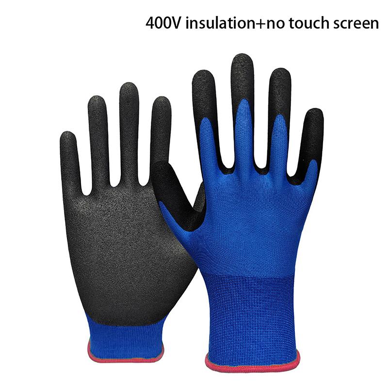 

Ультратонкі ізоляційні рукавички для електриків, що витримують напругу 400 В/500 В, гумові ізоляційні рукавички для сенсорного екрану, промислові C
