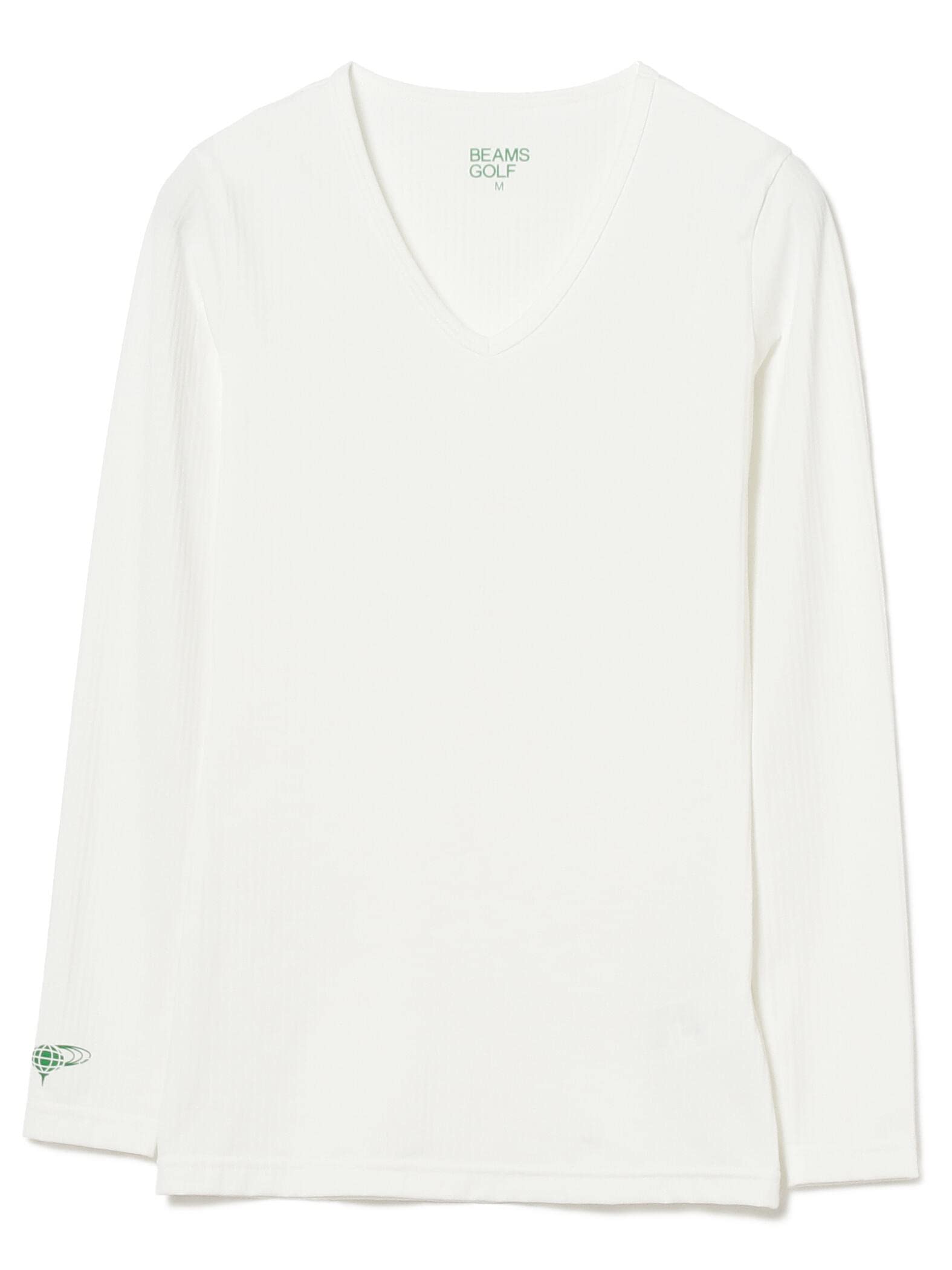 

Beams Golf Women s Freeze Tech V-Neck Long Sleeve Underwear, Size 2, White, Small, 83490031104