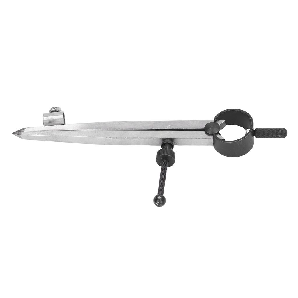 Wing Divider Gauge Carbon Steel Adjustable Angle Lockable Scribing Tool for Woodworking