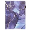 For iPad (2025)/10.9 (2022) Case Marble Pattern Leather Stand Cover with Auto Wake/Sleep