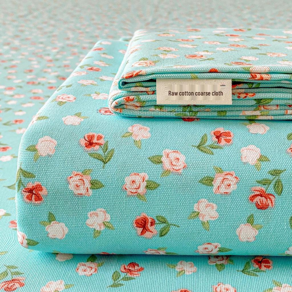 Coarse Cotton Bed Sheet: Student Dormitory Single/Double Linen 3-Piece Set