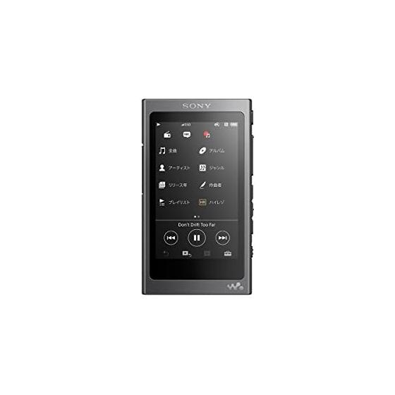 Sony Walkman Serie A 16 GB NW-A35: Bluetooth/microSD/Alta Risoluzione Compatibile Nero Carbone NW-A35 B