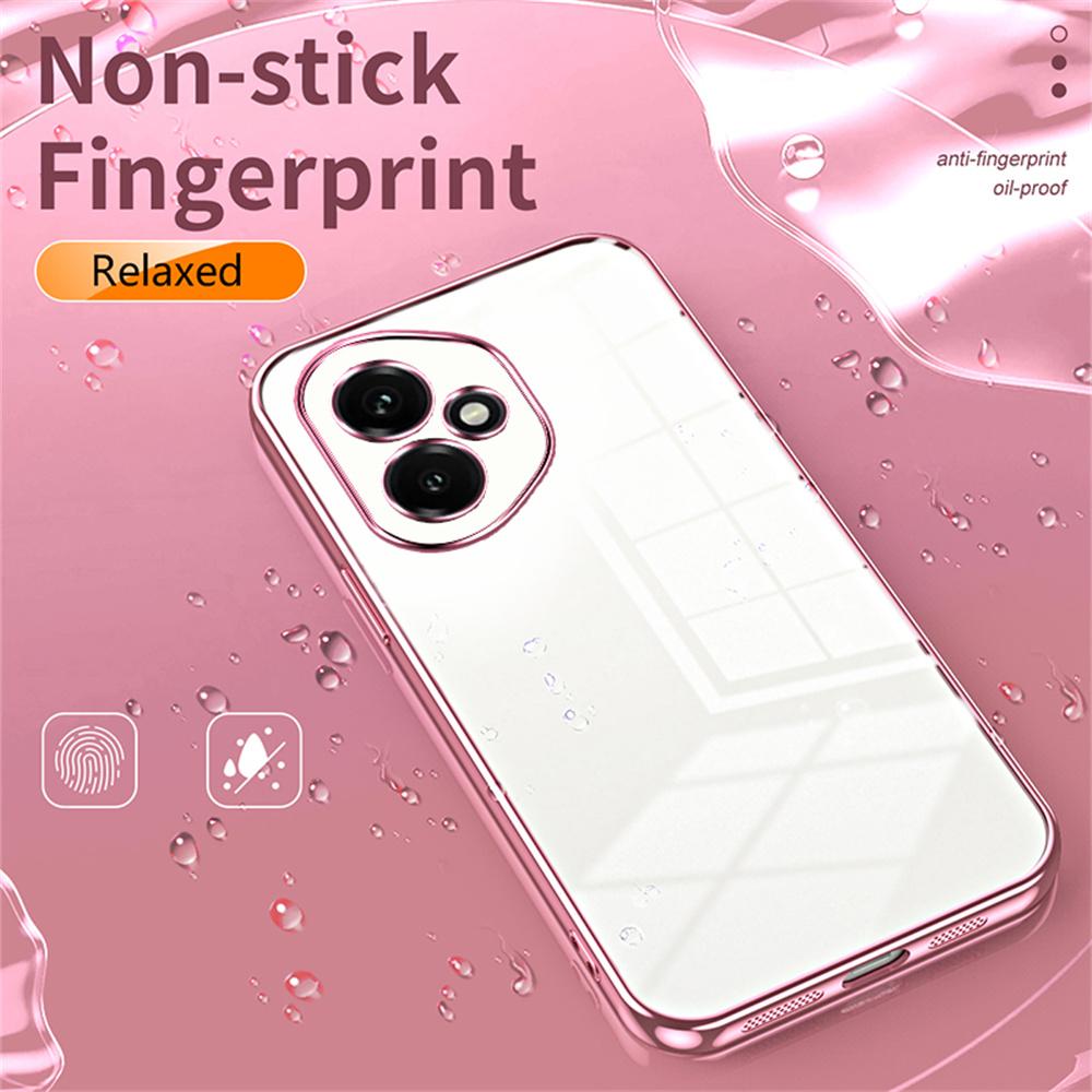 Dla Honor 400 5G (Światowy) Etui Galwanizowana Ramka Miękkie TPU Pokrowiec na Telefon