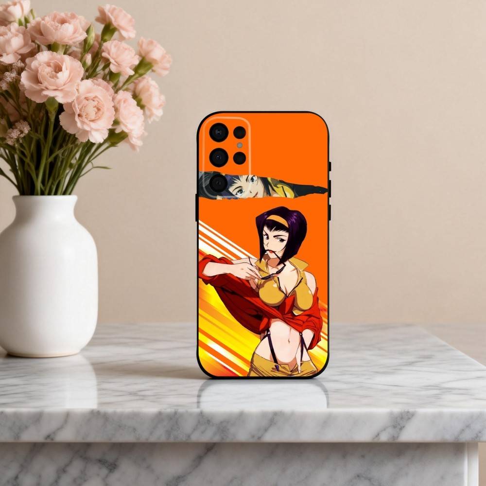 A-Anime C-Cowboy-Y B-Bebop-P Phone Case For Samsung S25,S24,S21,S22,S23,S30,Ultra,S20,Plus,Others Soft Black Cover