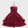 2024 Beaded Princess Tutu Dress for Girls - Flower Girl Wedding Attire