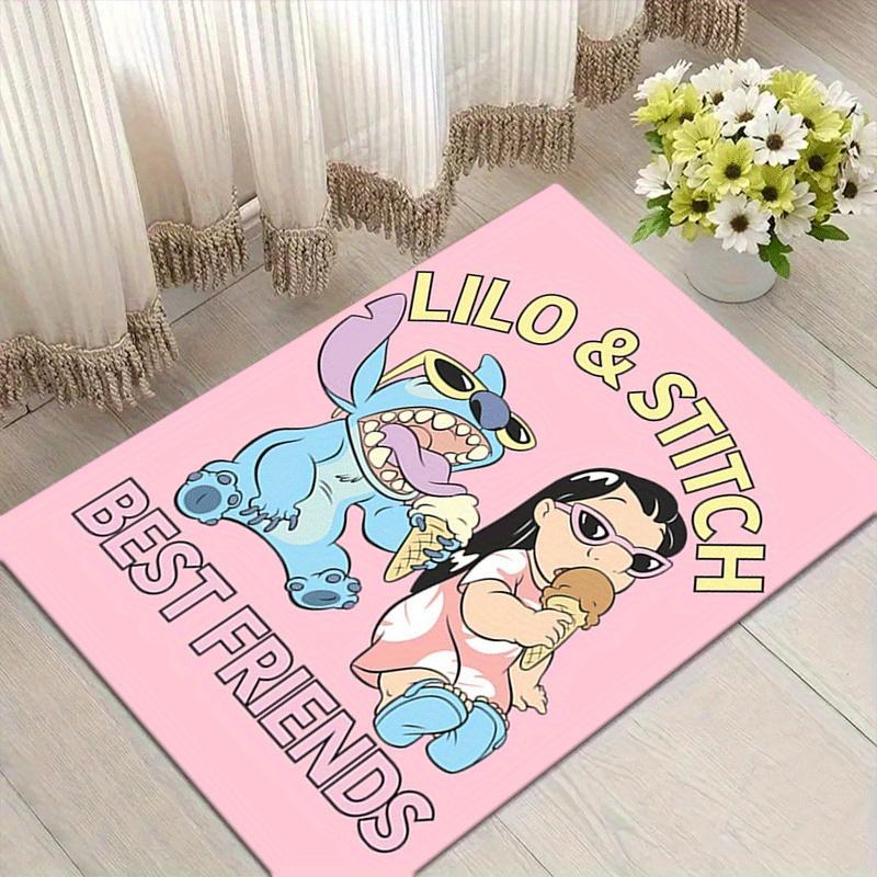 

1pc Stitch Pattern Area Rug Soft Flannel Floor Mat for Living Room,Office,Bedroom and Carpet 60cm by 90cm