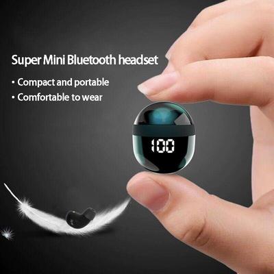 SK18 Mini Fone de Ouvido Bluetooth Sono TWS Intra-Auricular Qualidade de Som HIFI À Prova d'Água, À Prova de Suor, Toque Inteligente Redução de Ruído Esporte