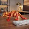 3D Gedruckte Dinosaurierfigur Bewegliche Gelenke Tyrannosaurus Mosasaurier Stegosaurus Ankylosaurus Pterosaurier Velociraptor Modell Stressabbau Dino Fidget Spielzeug