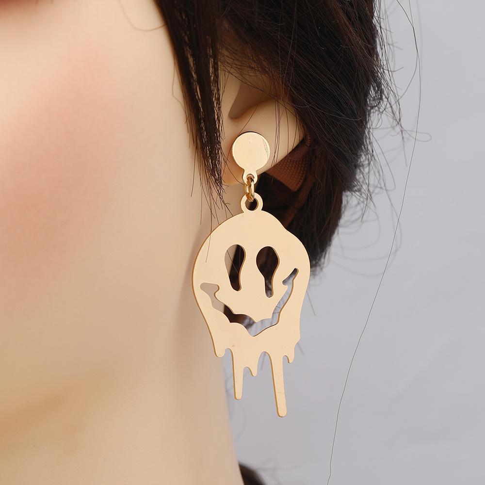 Alloy Earrings, Halloween Ghost Clown Earrings, Ornaments