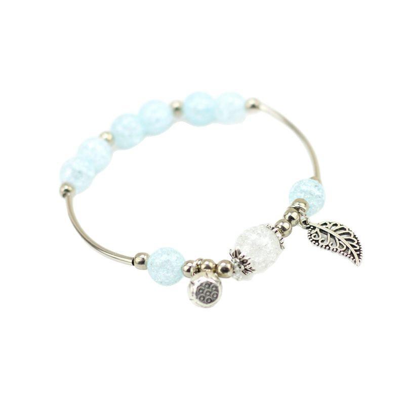Candy Color Hollow Leaf Bracelet, High-End Girl Fresh And Sweet Bracelet, Fashionable Versatile Bracelet, Bracelet, Bracelet.