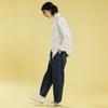 CHIQUITA Chino Wide Pants (Cotton) Navy 241501Snv