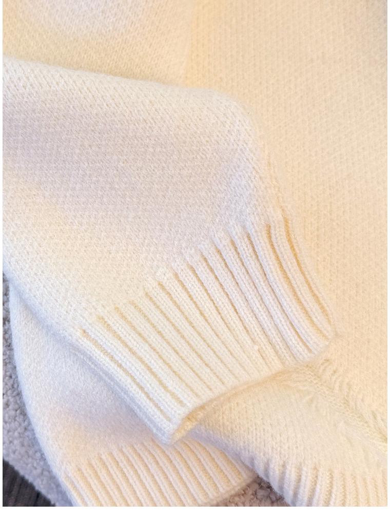 Plus Size Hollow Knit Sweater & Short Skirt Set - Winter 2025 Collection, Sweet Style for Sizes 130-320.