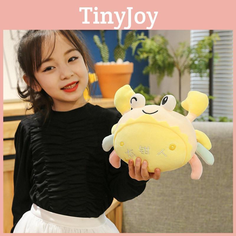 Crab Simulation Plush Toy Cute Cartoon Funny Cushion Accompany The Doll Sleep