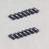 MOC 10PCS 3069 Printed Video VHS Panel Pattern Building Blocks 3069pb System Machine Instrument Board Bricks Particle Toy Gifts