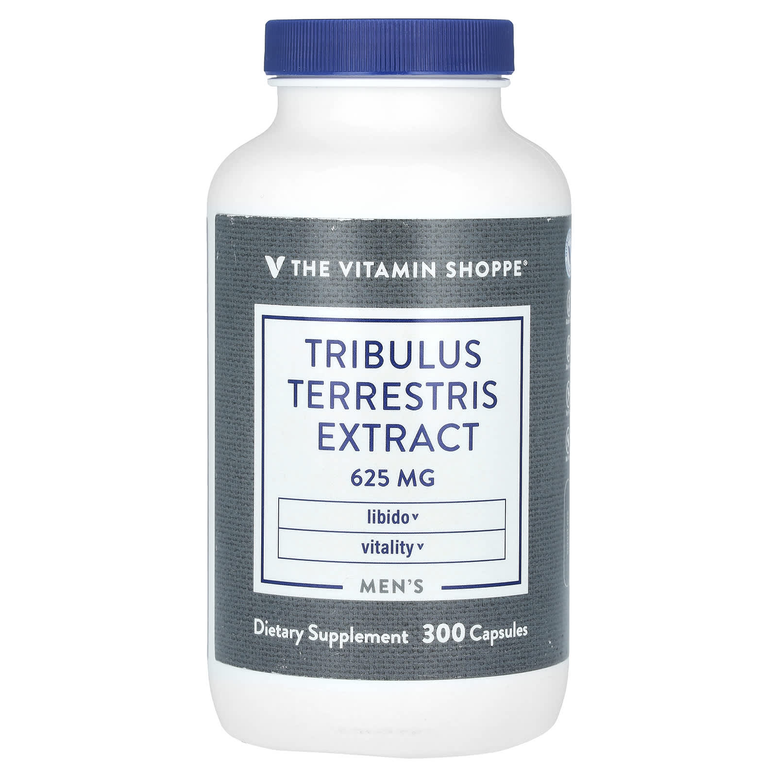 

The Vitamin Shoppe, екстракт Tribulus Terrestris для чоловіків, 625 мг, 300 капсул