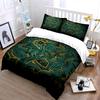 Abstract Pattern Decorative Set Bedding Set with 1 Duvet Cover 2 Pillowcases Single Double King Queen, Gift