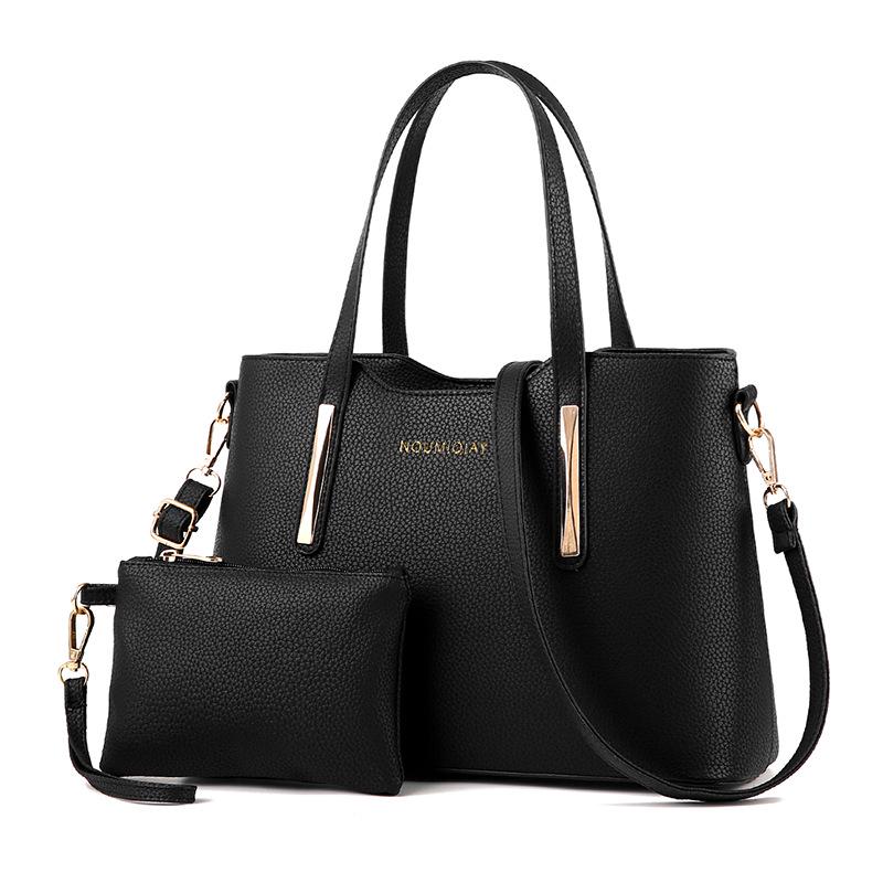 💰Kjøp Women's Bag 2022 New Handbag Two Sets of Largecapacity Fashion Trend Shoulder Cross