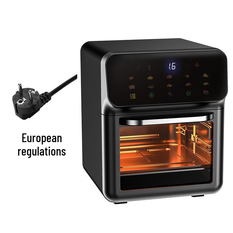 Smart Large-Capacity Multifunctional Air Fryer Oven with Low-Fat Technology - EU/US/UK Standards