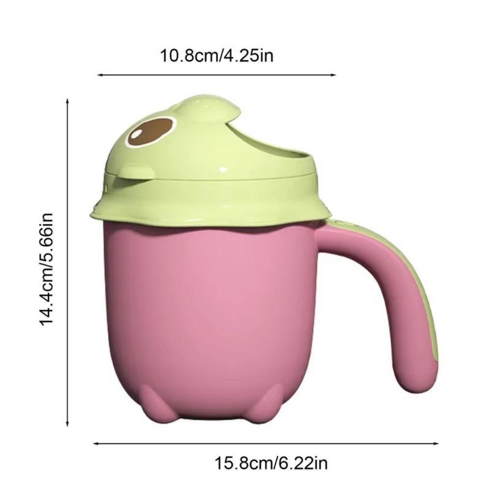 Cartoon Animal Shape Baby Shampooing Cup Thick Baby Shower Waterfall Rinser  Wash Hair