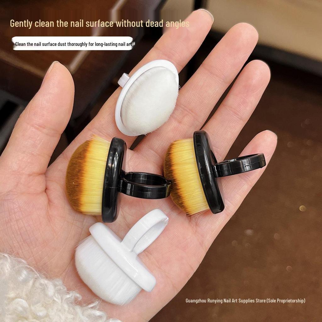 Portable Nail Dust Cleaning Brush for Manicure