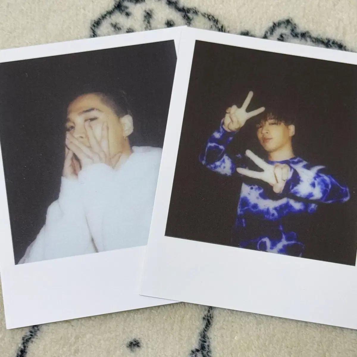 

Big Bang Taeyang Video Polaroid 2016 Season s Greetings Photocard