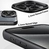 IPhone17/Samsung S25 Lederhülle mit magnetischem 360° drehbarem Ständer und kabelloser Ladekompatibilität