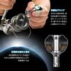 Gomexus T41 Titanium Reel Handle 41mm Replacement for Daiwa Type S and Shimano Type A Twin and Vanquish Spinning and Baitcasting for Sea and Power