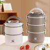 Zhishi 304 Stainless Steel 4-Layer Round Lunch Box