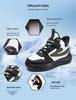Velcro High-Top Cotton Snow Boots for Teens - Warm Winter Shoes for Older Kids