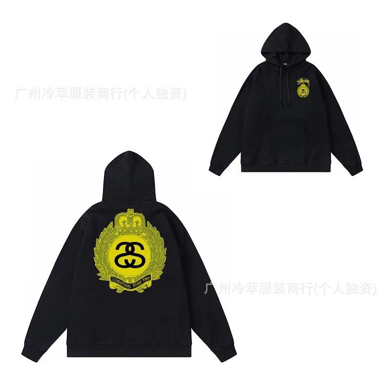 Mens Oversized Hooded Sweatshirt With Letter Print Streetwear Style Cotton Pullover Winter