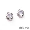Alloy Zircon Love Butterfly Snowflake Pendant DIY Beaded Handmade Bracelet Necklace Ornament Accessories