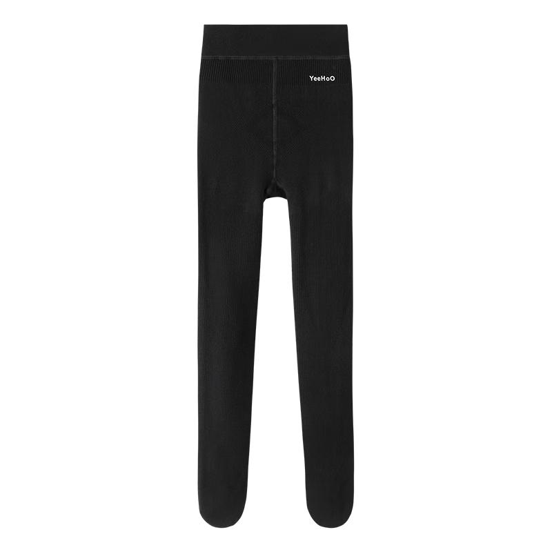 YEEHOO Girls Warm Fleece-Lined Tights XL