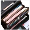 Leder Damen Geldbörse Neue Geldbörse Damen Lange Große Kapazität Multi-Karten-Position Clutch Bag Leder Geldbörse Handytasche