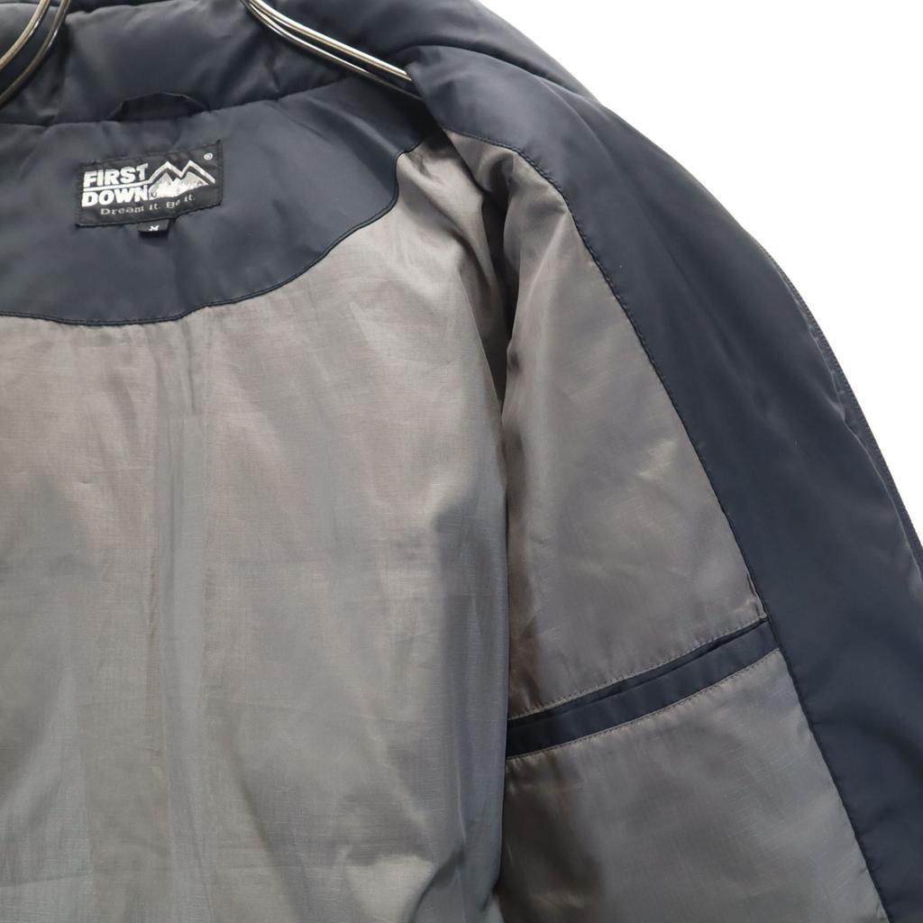 FIRSTDOWN Down jacket M Navy Men's Used