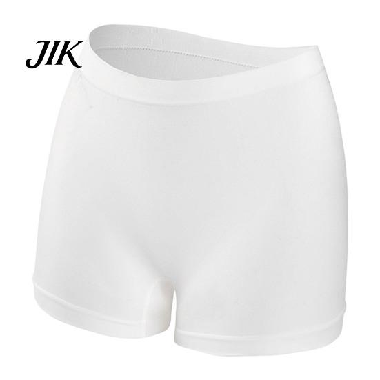 Mini Skirt Inner Shorts Women Safety Pants High Elasticity Solid Color Ice Silk Seamless Anti-exposure Waist Quick Dry Yoga Underpants