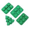 Christmas Themed Chocolate Moulds Mousse Molds Silicone Material Baking Gadgets