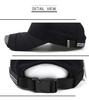 Coolmax Webbing Strap Casual Baseball Cap with Tag Large [TEAMLIFE] [Free Size] [Adjustable] (Black - Size)