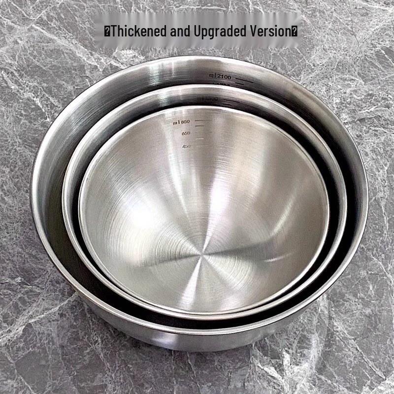 ZISIZ Food Grade Stainless Steel Basin